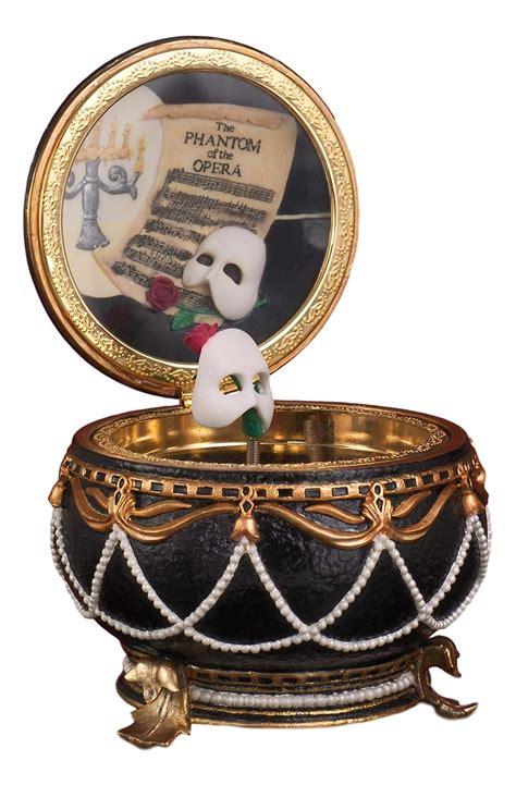 Phantom of the Opera - Phantom Hinged Music Box : Amazon.in: Toys & Games