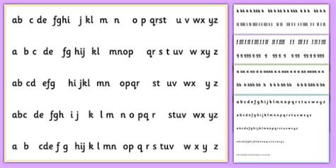 Visual Tracking Exercises Letters (teacher made) - Twinkl