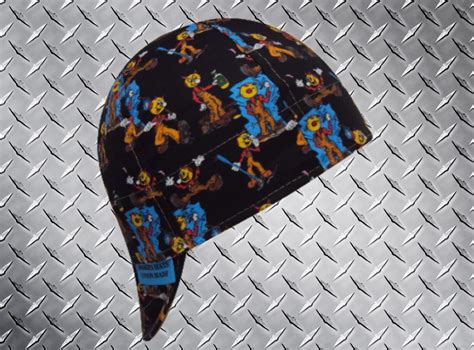 Reddy For Mischief Black Welders Cap