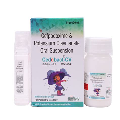 CEDOBACT CV Dry Syrup Biofield Pharma Pvt. Ltd.