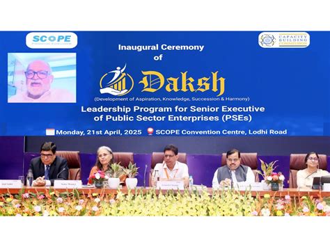 SCOPE and CBC Launch DAKSH Leadership Program