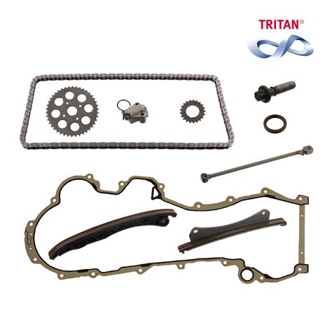 febi | 100754 | Timing Chain Kit for camshaft, TRITAN®-coated ...