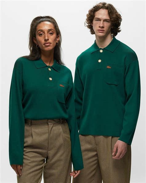 Lacoste X Le Fleur Pullover Green Pullovers Lacoste