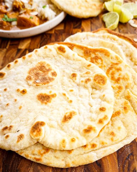 Whole wheat naan bread - another healthy recipe by Familicious