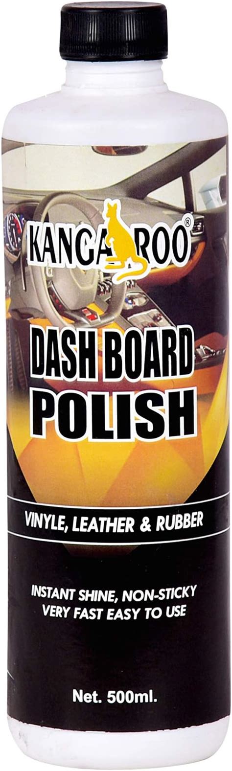 Kangaroo® CAR Polish 125 ML + Dashboard Polish 125 ML + Two Foam Pads ...