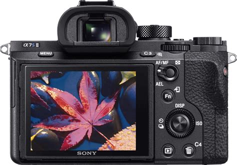 Customer Reviews: Sony Alpha a7S II Full-Frame Mirrorless Camera (Body ...