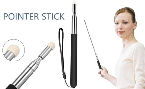 Hodaqe Telescopic Teachers Pointer,Teaching Pointer Stick for Classroom ...