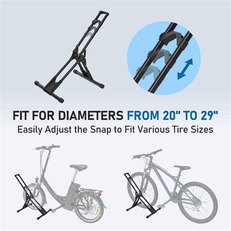 Snapklik.com : Favoto Bike Stand Bicycle Rack Stand - Floor Bike Stand ...
