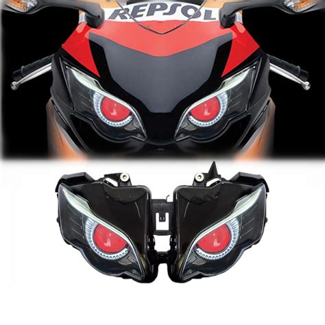 Buy KT Eagle Eye LED DRL Headlight Assembly for CBR1000RR 2008-2011 Red ...