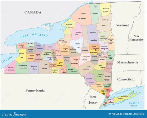 Majestuoso Contribuyente Si mapa del estado de nueva york galón ...