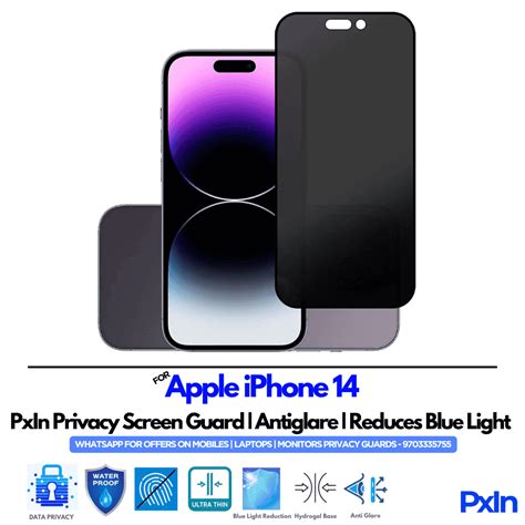 Privacy Screen Guard for iPhone 14 Mobile | No.1