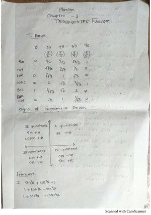 X- Physics - Notes - Pure Mathematics - Studocu