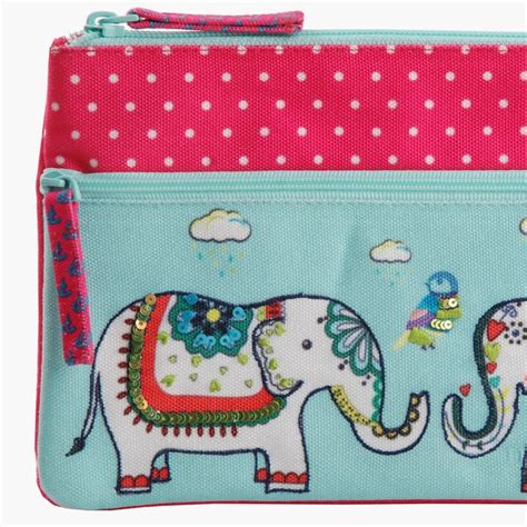 Buy PINAKEN Jumbo Trunk Multicolour Printed Zip Pouch from Pinaken at ...