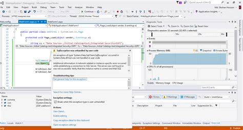 System.data.sqlclient.sqlexception Error Solution 的图像结果