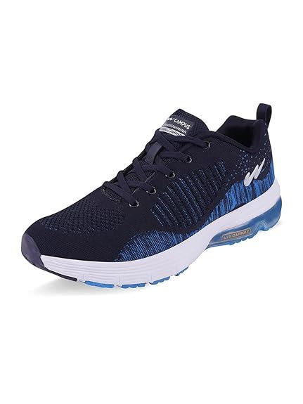 Campus Men's STONIC Running Shoes Navy/Sky - 6UK/India : Amazon.in: Fashion