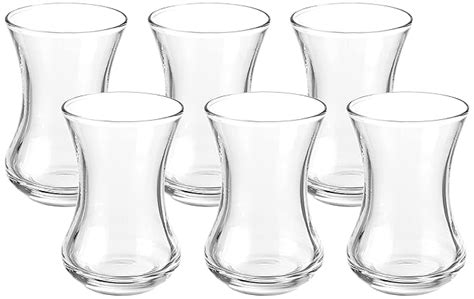 Buy Amazon Brand - Solimo Multipurpose Glass 120ml, Set of 6 ...