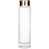 SignoraWare Element Borosilicate Glass Water Bottle with Screw Cap ...