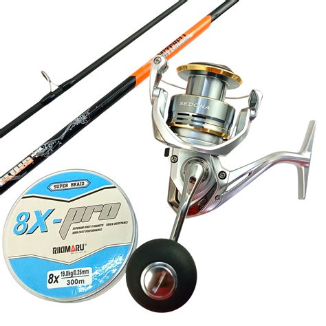 Best Shore Fishing Jigging Combo| Mitchell Fluid 9ft Rod |Shimano Sedo ...