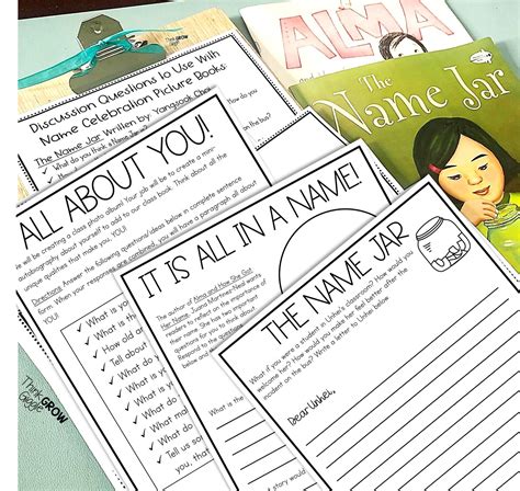 The name jar activities – Artofit