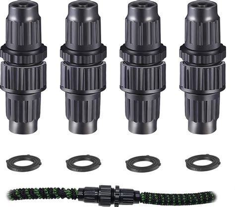 Amazon.com : ECODESEO Expandable Garden Hose Repair Kit, Male and ...