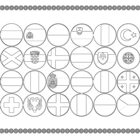 Flags Of Europe Coloring Pages 52 European Flags Coloring Pages (for