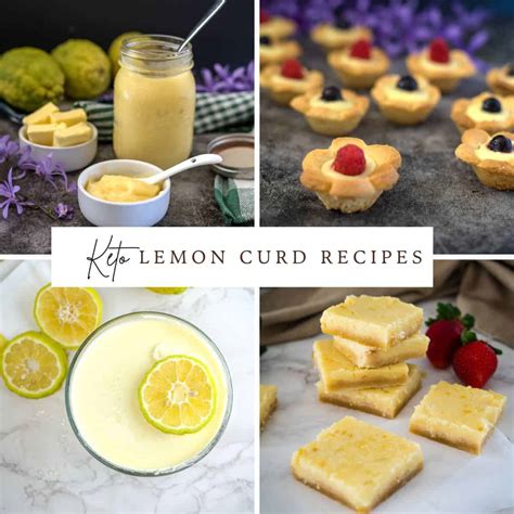 Keto Lemon Curd Recipes