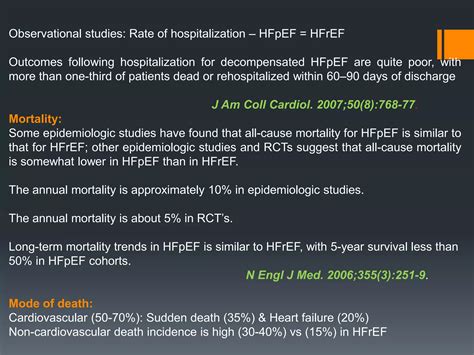 Heart failure with preserved ejection fraction | PPTX