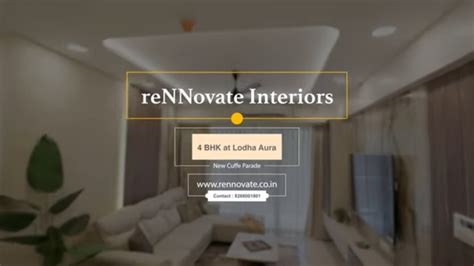 Rennovate: Best Interior Design Company In Mumbai