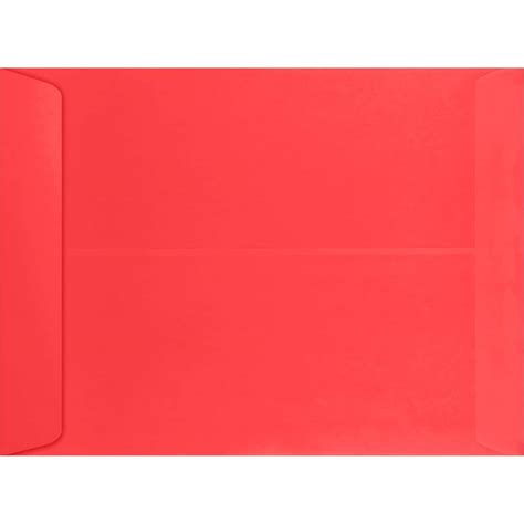 LUX 9 x 12 Open End Envelopes 50/Pack, Electric Cherry (WS-4976-50 ...