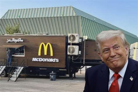 McDonald's on Wheels Welcomed Trump to Saudi Arabia…