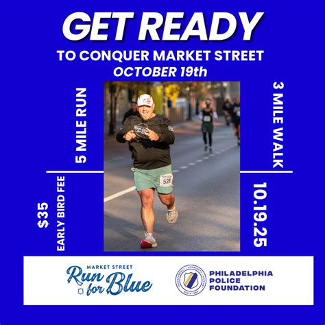 Market Street Run For Blue — October 19 - FOP LODGE 5