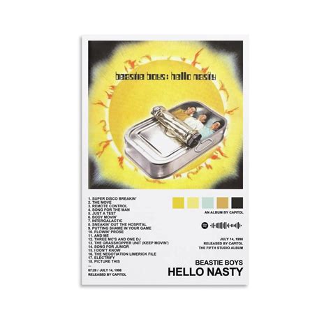 Beastie Boys Hello Nasty Poster