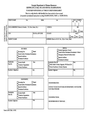 2013-2025 GA Form 3300 Fill Online, Printable, Fillable, Blank - pdfFiller