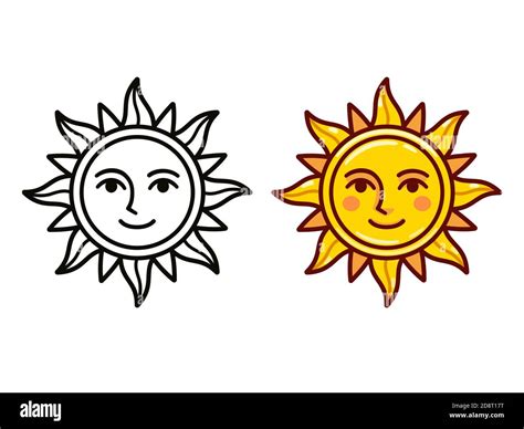Simple Sun Drawing
