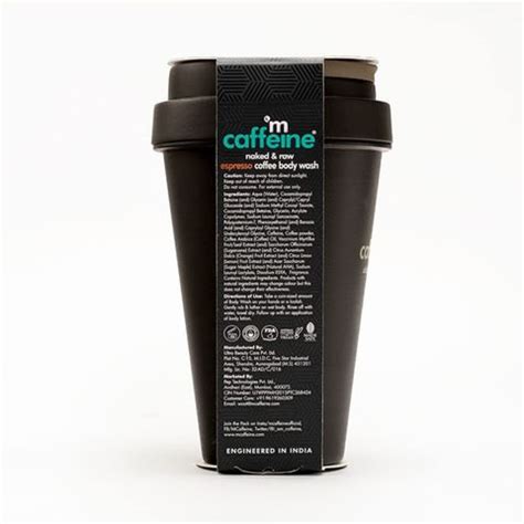 mCaffeine Espresso De Tan Body Wash for Men & Women with AHA, for ...