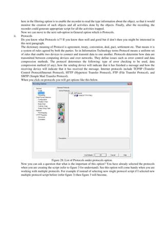 Image result for Load Runner Recording Options