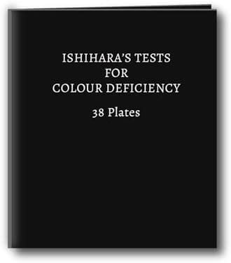 SIGN EVER Ishihara Book For Color Vision | 38 Plates Color Deficiency ...