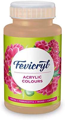 Fevicryl Acrylic Colour Flesh Tint, 500ml, Art and Craft Paint, DIY ...