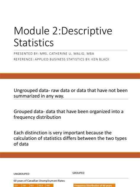 Image result for Descriptive Statistics Lectures