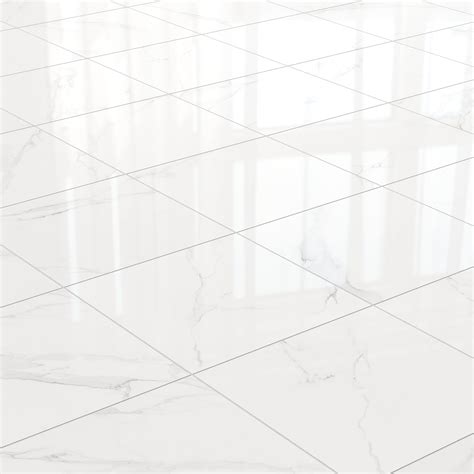 Julianna 24x24 Polished Porcelain Tile in Carrara