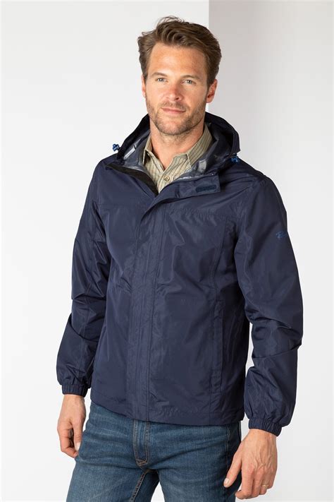 Mens Lightweight Waterproof Jacket | Pack & Go Coat | Rydale UK