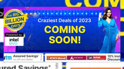 Flipkart Big Billion Days Sale 2023 लवकरच होणार सुरु, लेटेस्ट ...