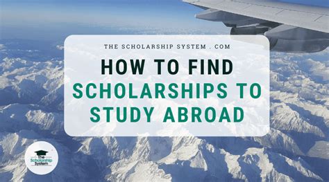 how can i get scholarship to study abroad in 2023