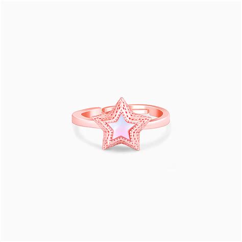 Shop Rose Gold Radiating Star Ring Online | GIVA Jewellery – GIVA