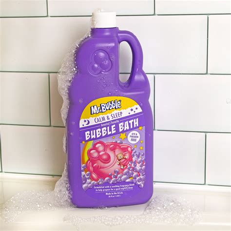 Mr. Bubble Calm & Sleep Bubble Bath, Calming Lavender, Eucalyptus and ...