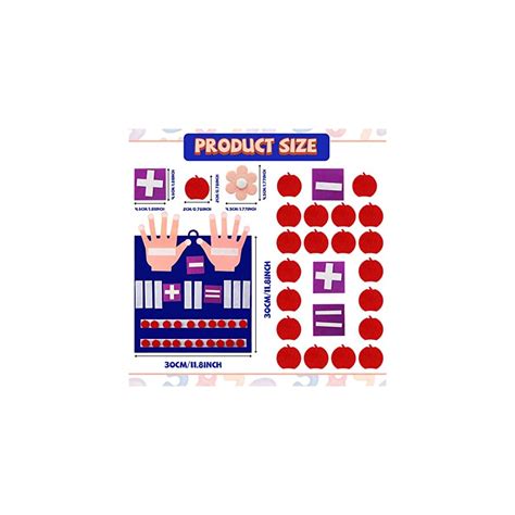 Deekin 2 Sets Handmade Felt Finger Math Toy Set Felt India | Ubuy