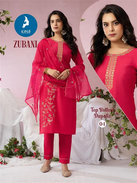 KAYA ZUBANI ROMAN SILK FULLY STITCH PLUS SIZE SUIT FOR WOMENS ...
