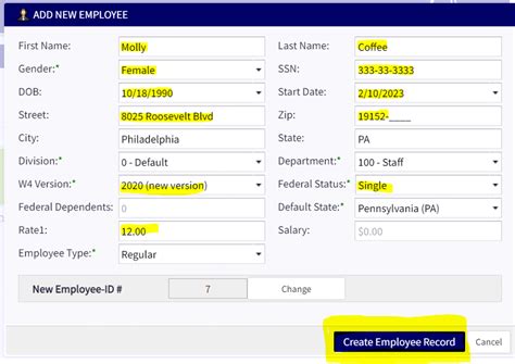 Image result for Workforce One How to Add a New User