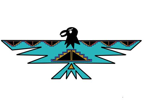 Native American Thunderbird Clip Art Thunderbird Native American: Over