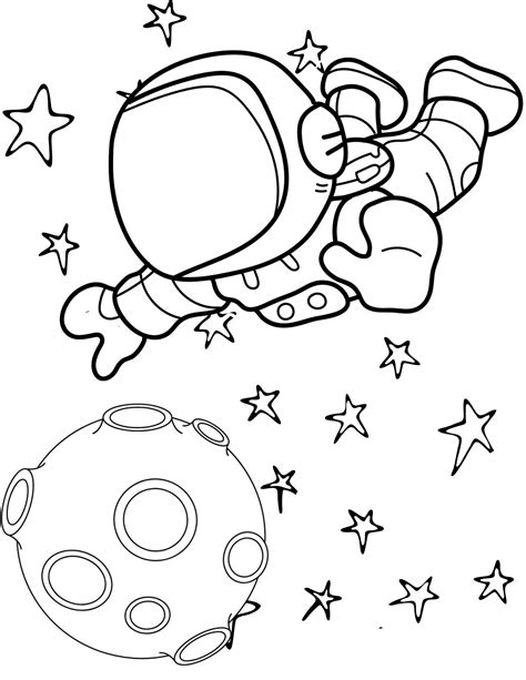 Space Coloring Pages 的图像结果